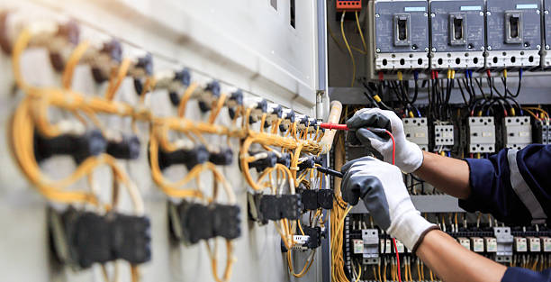 Professional Electrician technician working in New City, NY